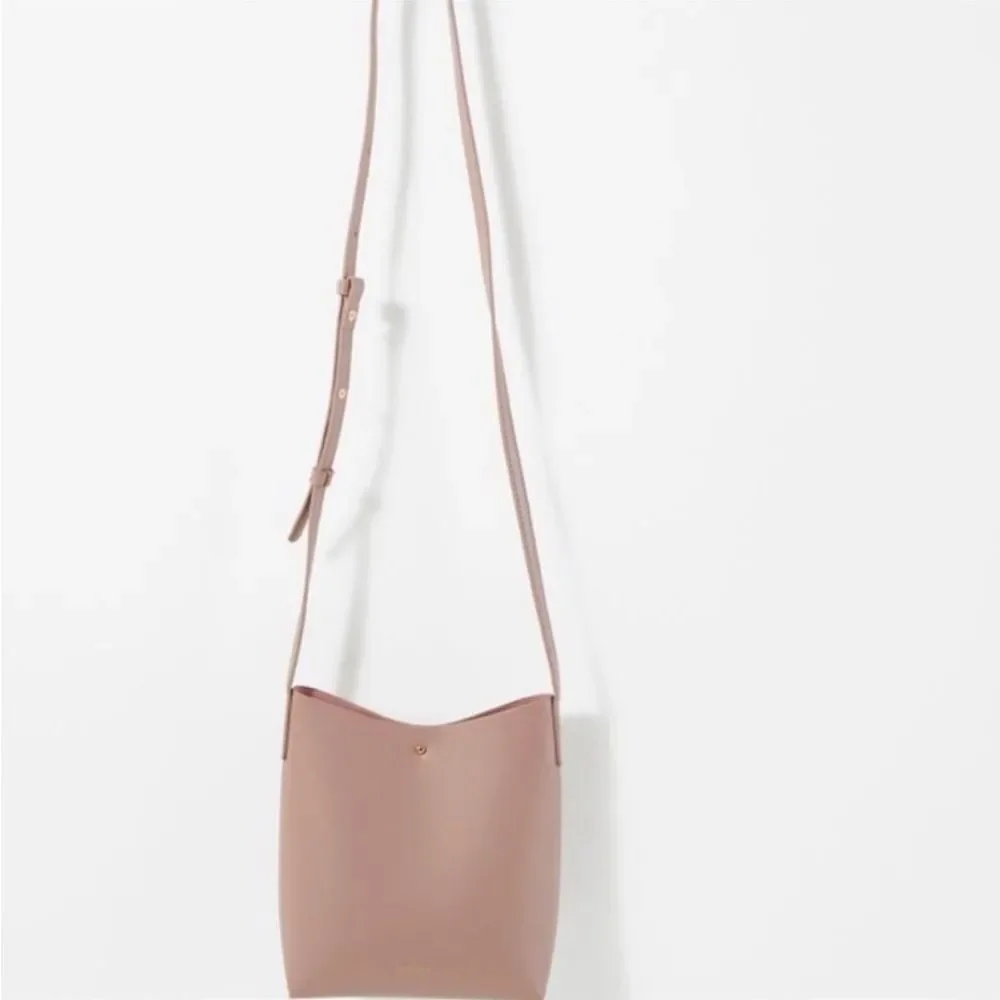 ANTHROPOLOGIE Samara Shoulder Bag Crossbody Pink Medium Boho Purse
